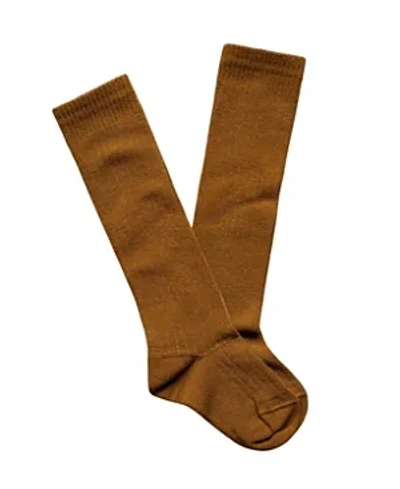 The Simple Folk Unisex Ribbed Sock - Baby In Bronze