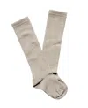 The Simple Folk Unisex Ribbed Sock - Little Kid, Big Kid In Oatmeal