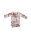 The Simple Folk Unisex Tie-dye Onesie - Little Kid In Blush Tie-dye