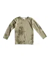 The Simple Folk Unisex Tie-dye Top - Baby In Green