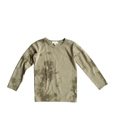 The Simple Folk Unisex Tie-dye Top - Little Kid, Big Kid In Green