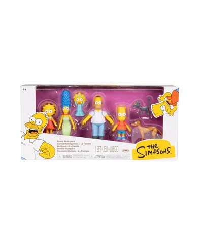 The Simpsons Kids' 2.5" Scale Family Multipack Action Figure In Multicolor