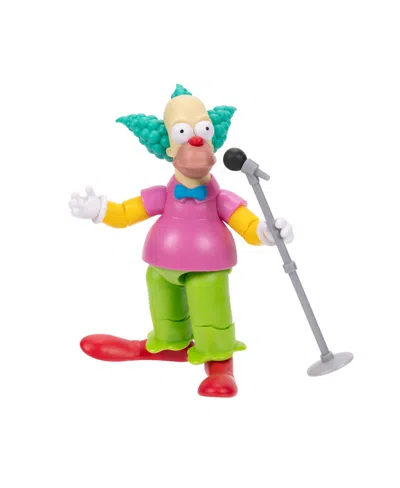 The Simpsons Kids' 5" Krusty Wave 2 Action Figure Toy In Multicolor