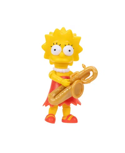 The Simpsons Kids' 5" Lisa Wave 2 Action Figure Toy In Multicolor