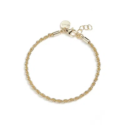 The Sis Kiss Clara Bracelet In Gold