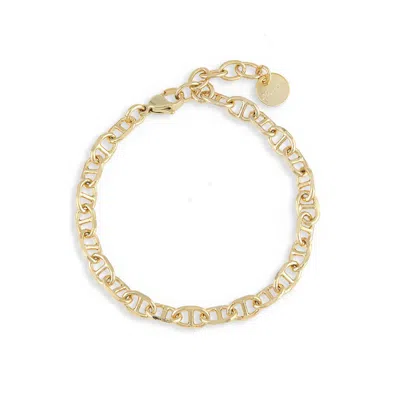 The Sis Kiss Mia Mariner Bracelet In Gold