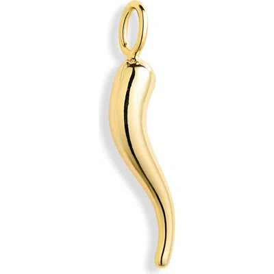 The Sis Kiss Spicy Pepper Charm In Gold