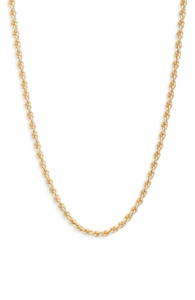 The Sis Kiss The Clara Chain Necklace In Gold