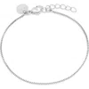 The Sis Kiss The Vivian Box Chain Bracelet In Metallic