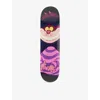 The Skateroom Mens  X Disney Alice In Wonderland Maple-wood Skateboard Deck In Multi