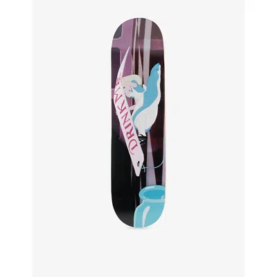 The Skateroom Mens  X Disney Alice In Wonderland Maple-wood Skateboard Deck In Multi