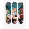 The Skateroom Mens  X Disney Alice In Wonderland Triptych Maple-wood Skateboard Deck In Multi