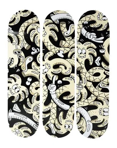 The Skateroom Rosé Art Object (-) Size - Wood In Black