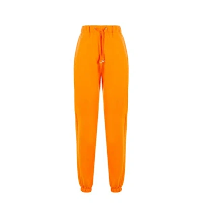 The Social Sunday Cotton Joggers In Orange