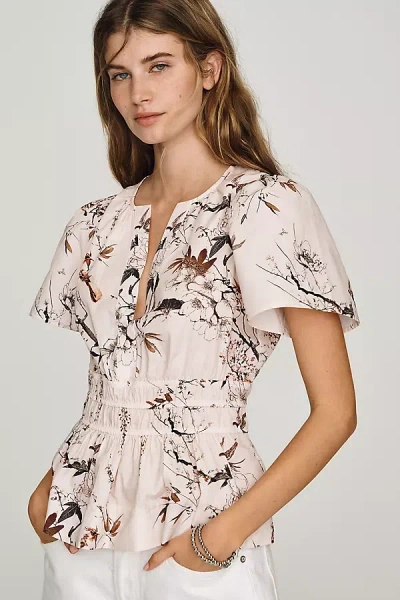 The Somerset Collection By Anthropologie Somerset Blouse In White