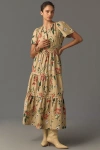 The Somerset Collection By Anthropologie The Somerset Maxi Dress In Beige