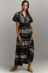 The Somerset Collection By Anthropologie The Somerset Maxi Dress In Black