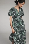The Somerset Collection By Anthropologie The Somerset Maxi Dress In Green