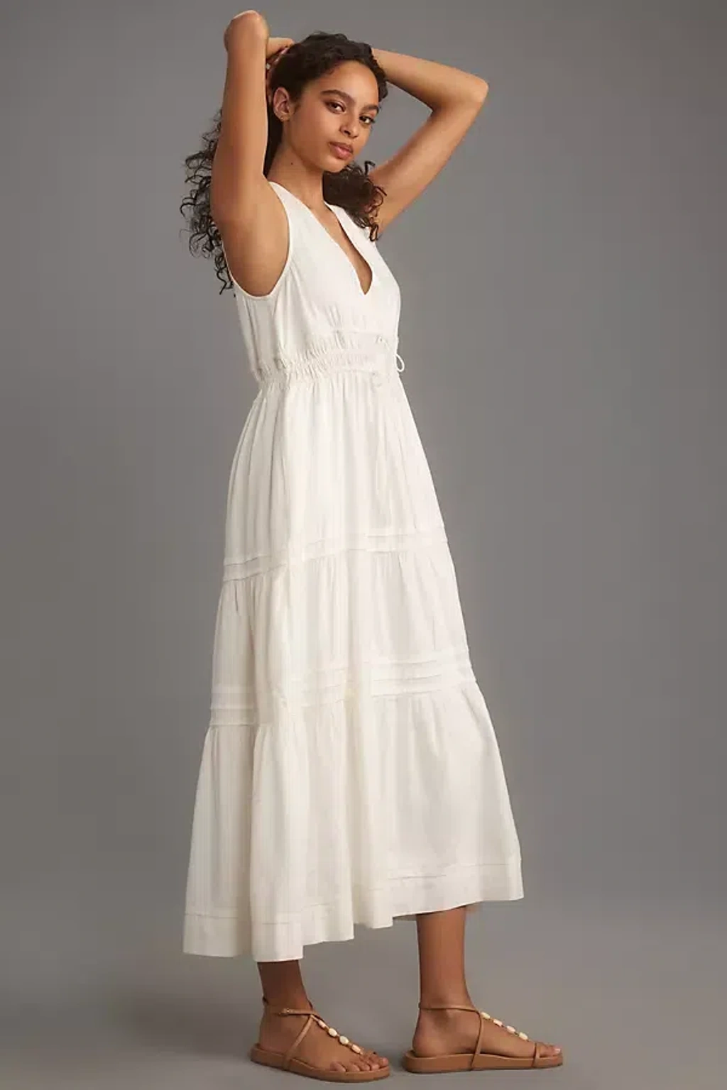 the row linen dress Brant Linen Shirt – La Garçonne