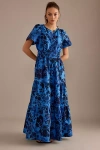 The Somerset Collection By Anthropologie The Somerset Maxi Dress In Blue