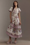 The Somerset Collection By Anthropologie The Somerset Maxi Dress In Purple