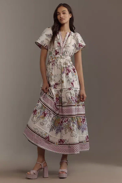 The Somerset Collection By Anthropologie The Somerset Maxi Dress In Purple