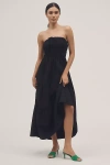 The Somerset Collection By Anthropologie The Somerset Maxi Dress: Strapless Edition In Black