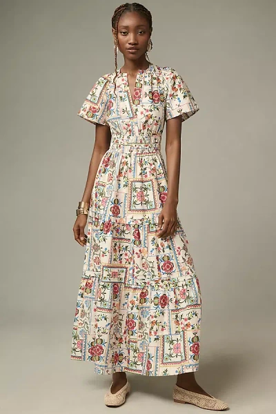 The Somerset Collection By Anthropologie The Somerset Maxi Dress In White