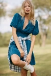 The Somerset Collection By Anthropologie The Somerset Mini Dress In Blue