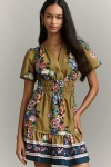 The Somerset Collection By Anthropologie The Somerset Mini Dress In Multi