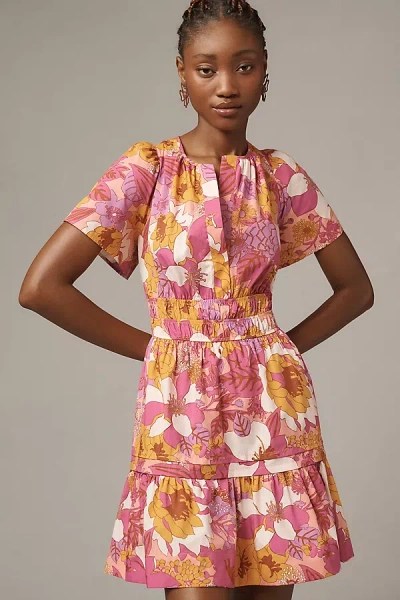 The Somerset Collection By Anthropologie The Somerset Mini Dress In Multicolor