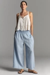 The Somerset Collection By Anthropologie The Somerset Pull-on Pants: Linen Edition