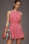 The Somerset Collection By Anthropologie The Somerset Romper: Halter Edition