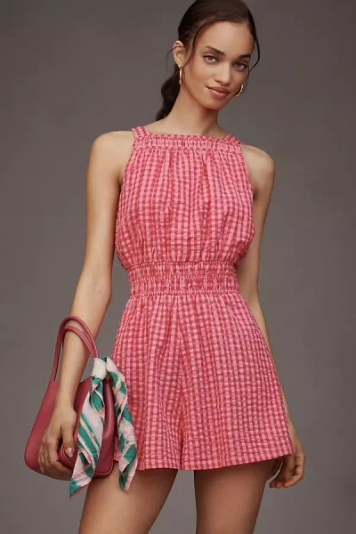 The Somerset Collection By Anthropologie The Somerset Romper: Halter Edition