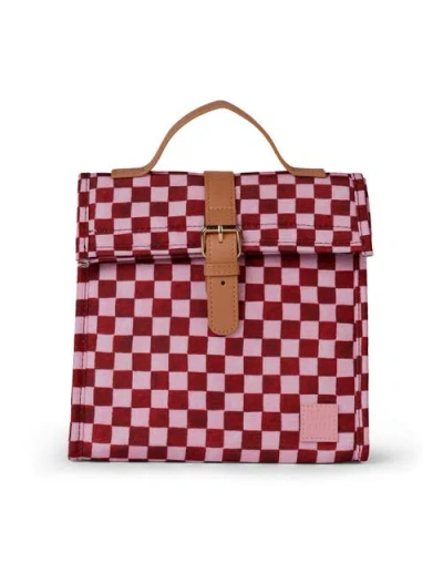 The Somewhere Co. The Somewhere Co Crimson Haze Lunch Satchel In Multi