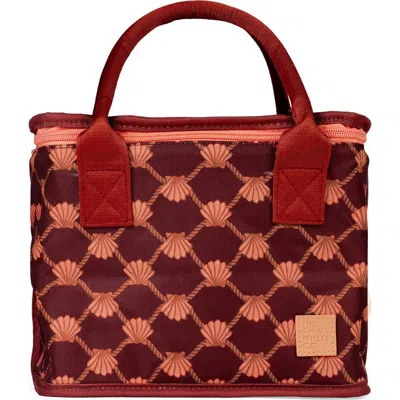 The Somewhere Co. The Somewhere Co Lunch Bag In Burgundy