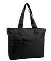 The Spoiled Office Women's Multi Pocket Tote Bag In Black