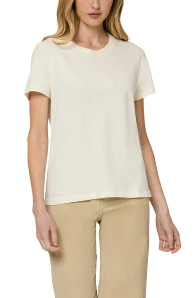 The Standard Stitch The Crew Tee In Cream