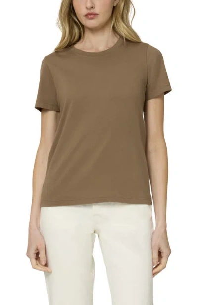 The Standard Stitch The Crew Tee In Mocha
