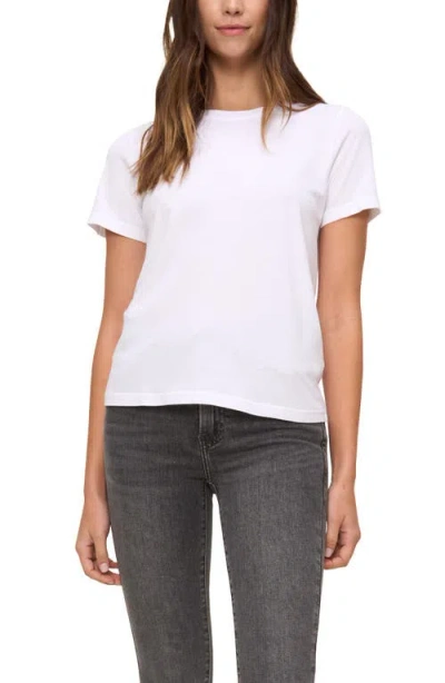The Standard Stitch The Crew Tee In True White