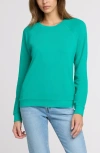The Standard Stitch The Raglan Sweatshirt In Blue