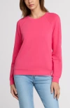 The Standard Stitch The Raglan Sweatshirt In Pink