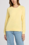 The Standard Stitch The Raglan Sweatshirt In White