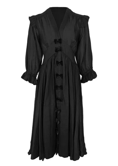 The Story Of Jacobella Bow Dress Noir