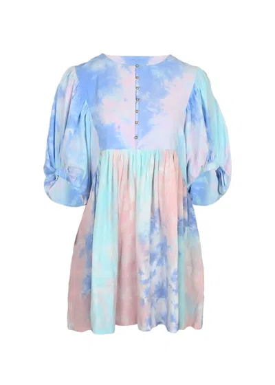 The Story Of Madhu Mini Dress Candy Sky Tie Dye