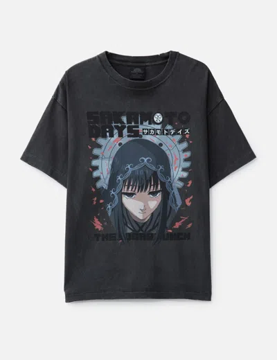 The Sugar Punch Sakamoto Days Short Sleeve T-shirt (osaragi) In Black