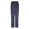 The Summer Edit Women's Blue Grace Silk Trouser - Navy In Blue
