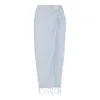 The Summer Edit Women's Layla Line Pareo - Ice Blue In Blue