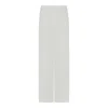 The Summer Edit Women's White Jasmin Linen Trouser - Ivory In White