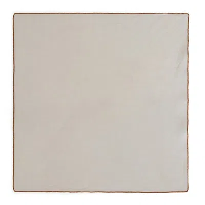 The Summer Edit Women's White Kelly Luxe Linen Headscarf - Ivory